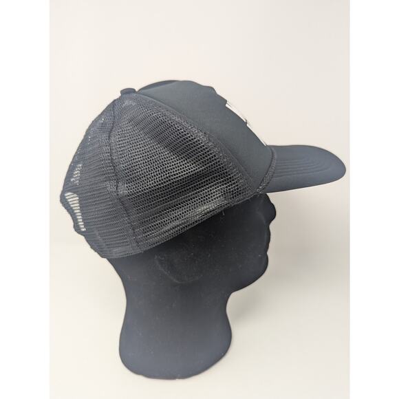 Waynes World Hat Black Snapback Mesh Trucker Cap Adjustable Costume Vtg * - Picture 5 of 7